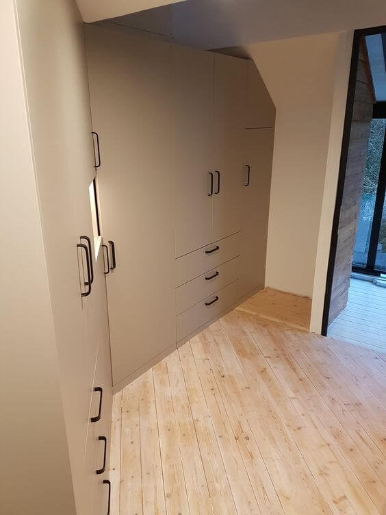 Dressing éclairage LED parquet pitchpin