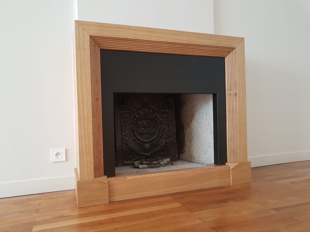 Cheminée art deco